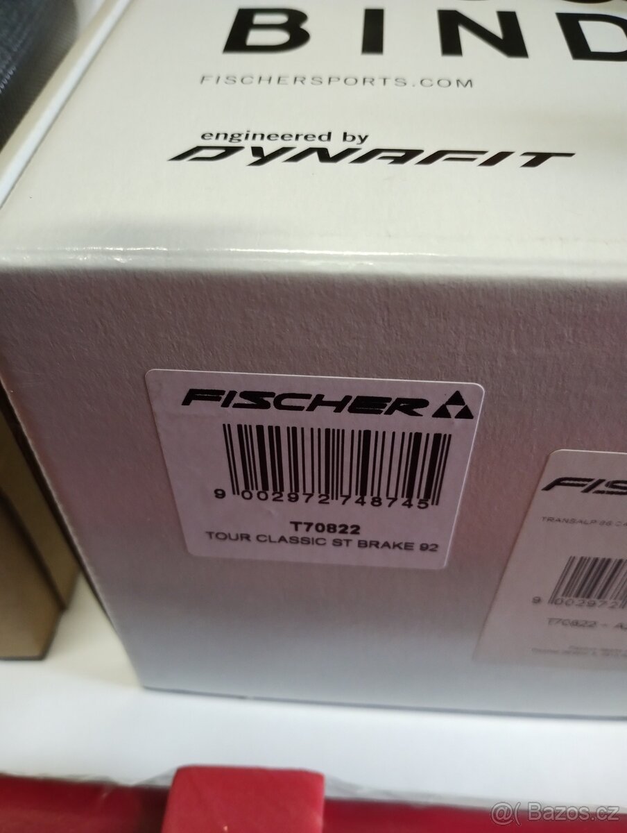 Skialpy Fischer Transalp 86 C + vázání + pásy 162,169cm - 5