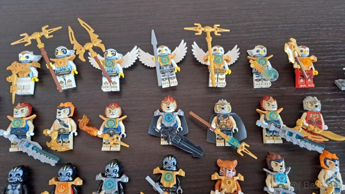 🔥🧊 Lego Maxi sada CHIMA figurek - přes 50ks 💧☁️ - 5
