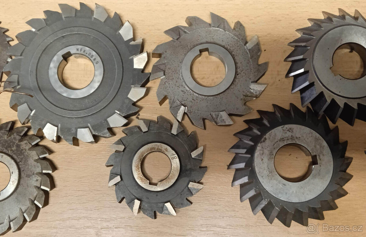 Nástrčné frézy, úhlové nepoužité - 5