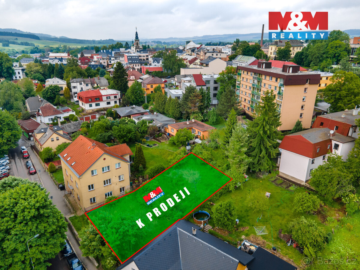 Prodej pozemku k bydlení v Ústí nad Orlicí, ul. Jilemnického - 5