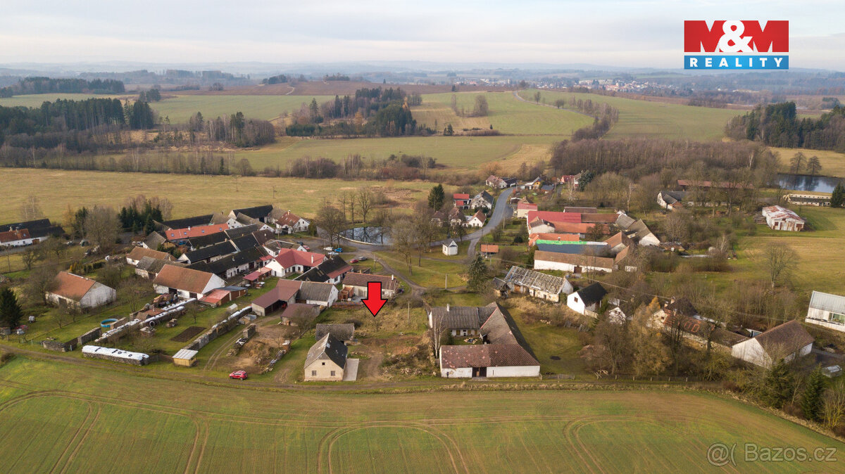 Prodej pozemku k bydlení, 800 m², Počátky - Horní Vilímeč - 5