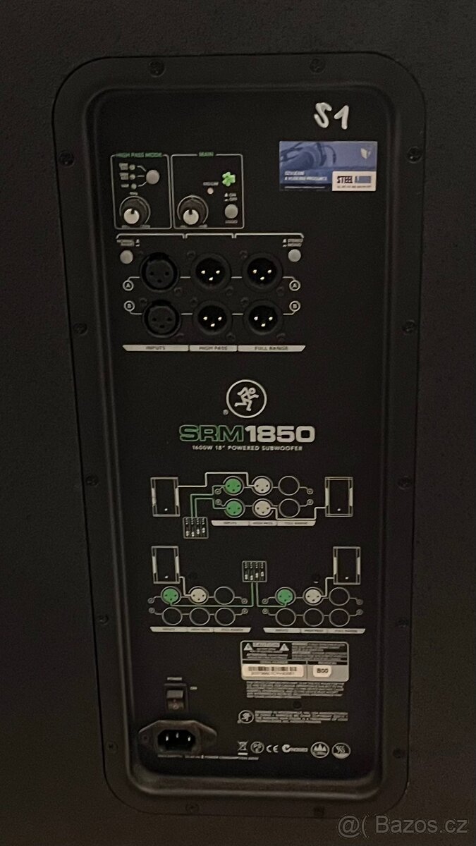 Aktivní subwoofer Mackie 15” - 5