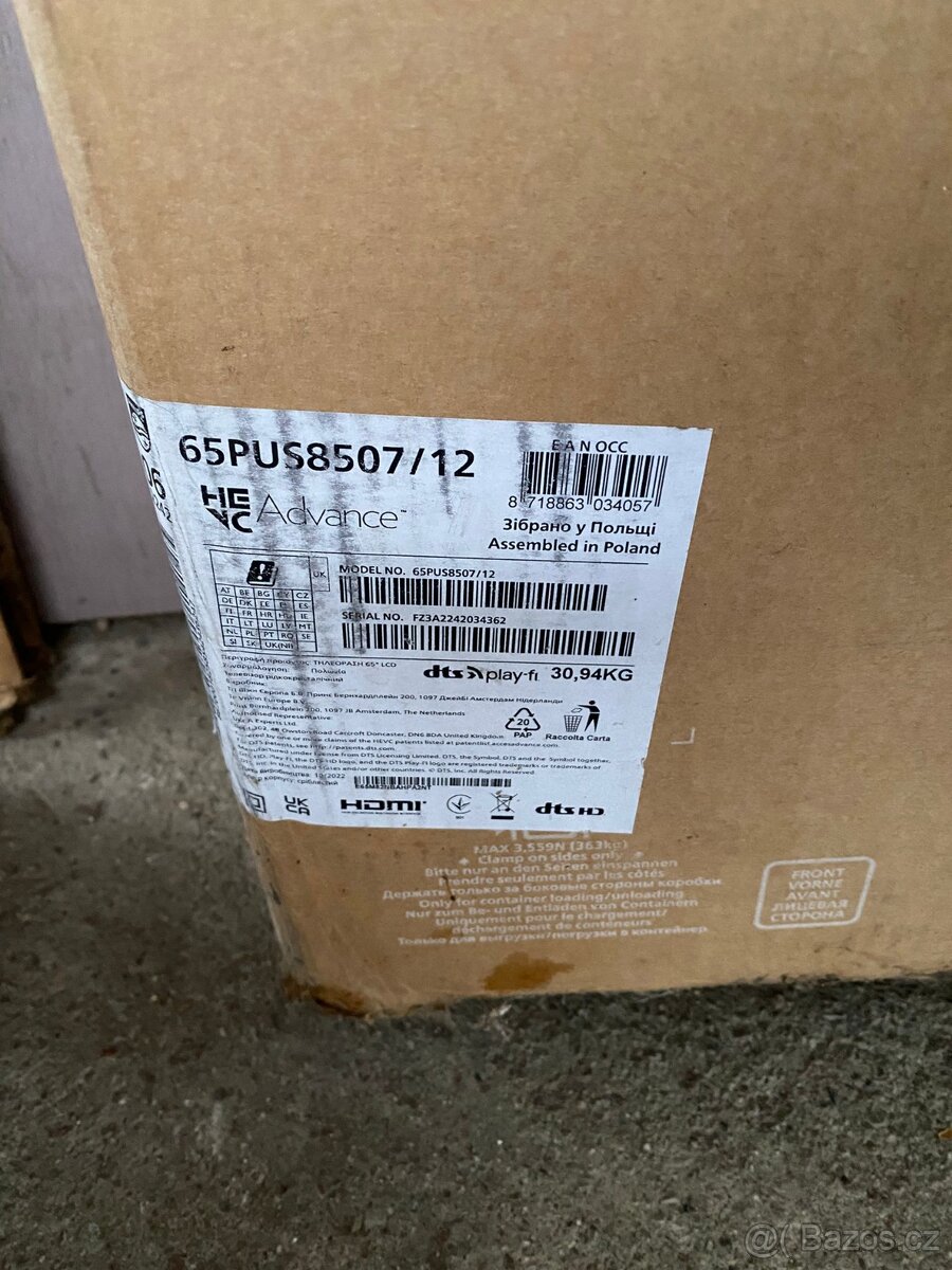 TV Philips 65pus8507/12, rozbitý, nový - 5