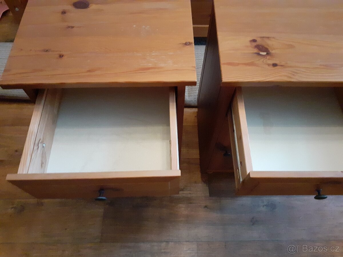 Ikea noční stolek Leksvik - 5