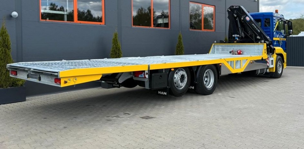 MAN TGS 26.360 - 6x2 – Odtahovka + HR-HMF 1420 K2 – EURO 5