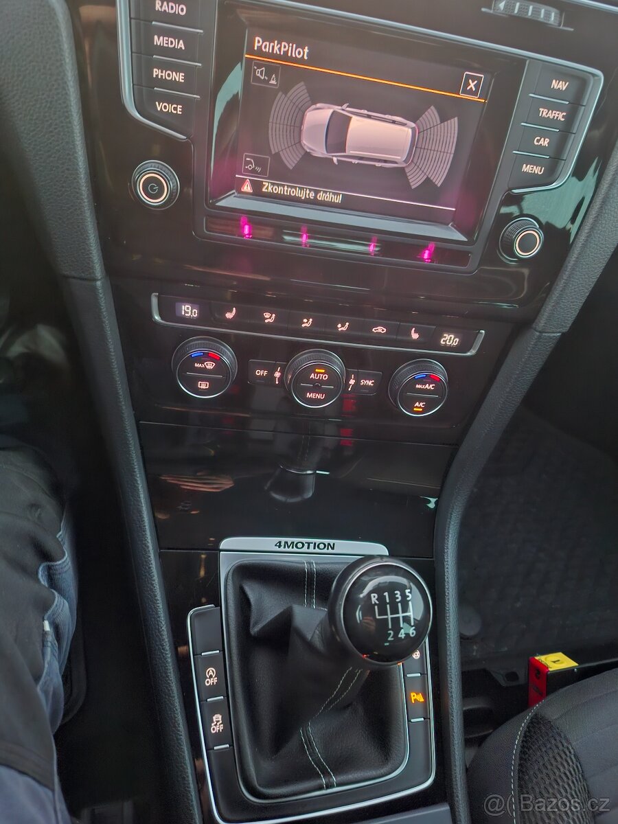 VW GOLF 7 Variant 4motion 1.6tdi, př.6r.manuál, r.v.2016. - 5
