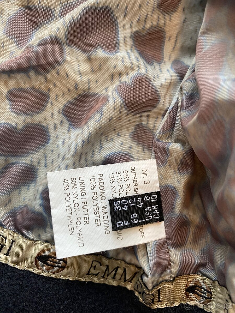 EMMEGI lyžařská luxusní bunda velikost M ( 38/40 ) - 5