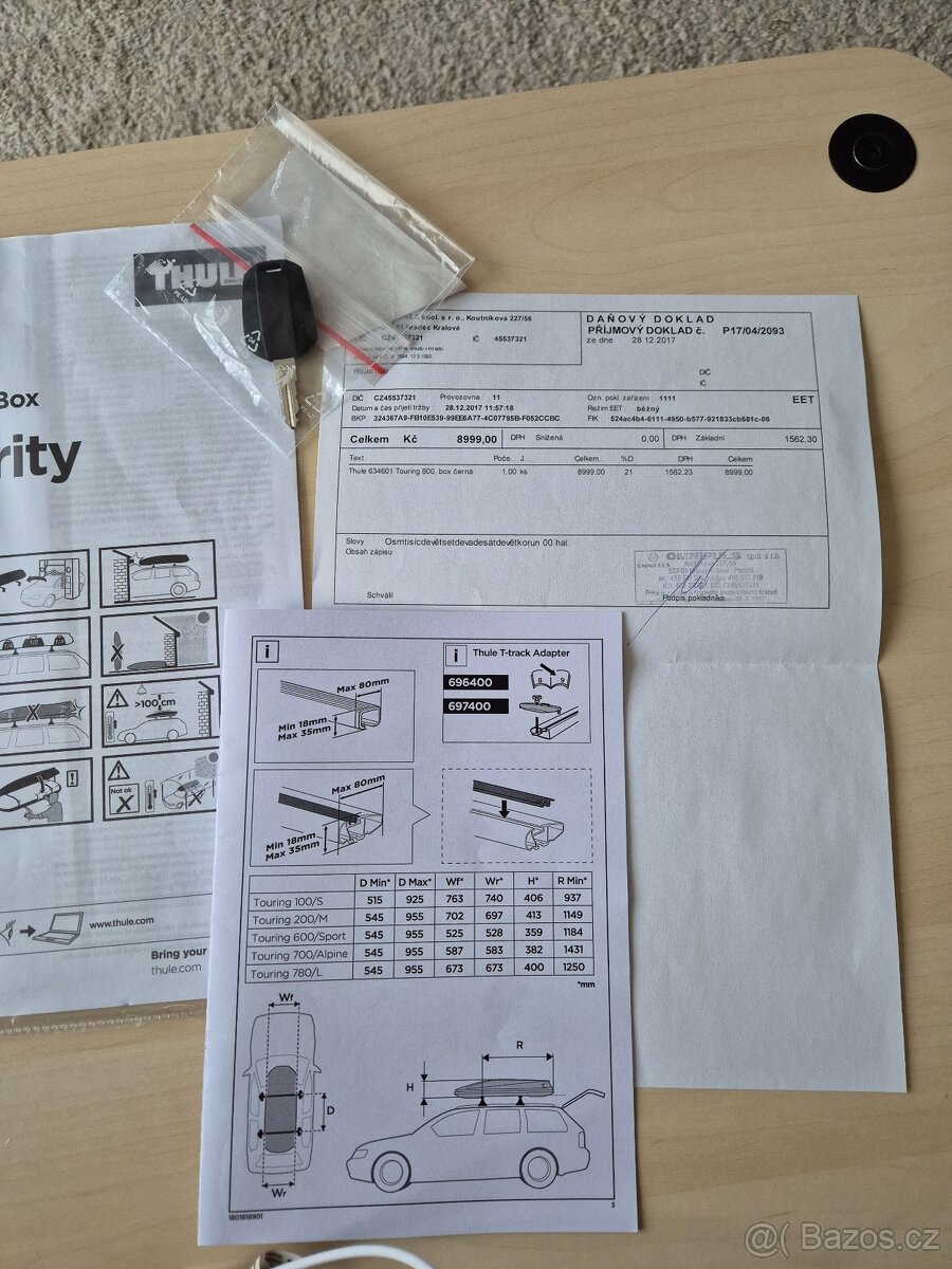 THULE Touring 600 box - 5