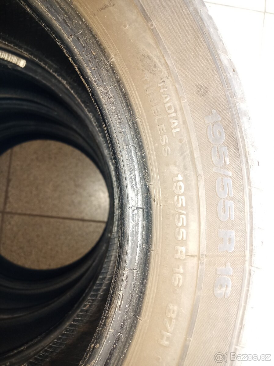 Prodám letní pneu 195/55 R16 Continental - 5