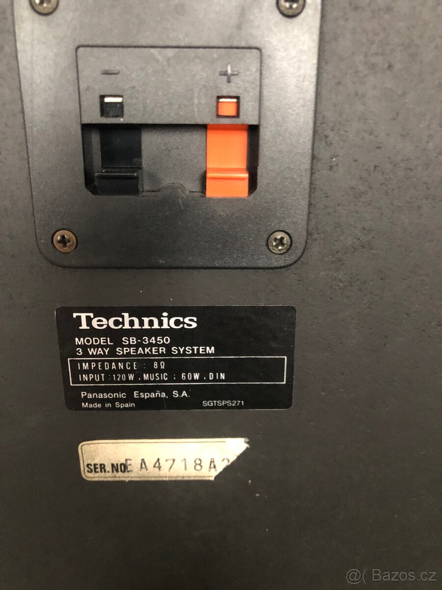 Reprosoustava Technics SB - 3450 - 5