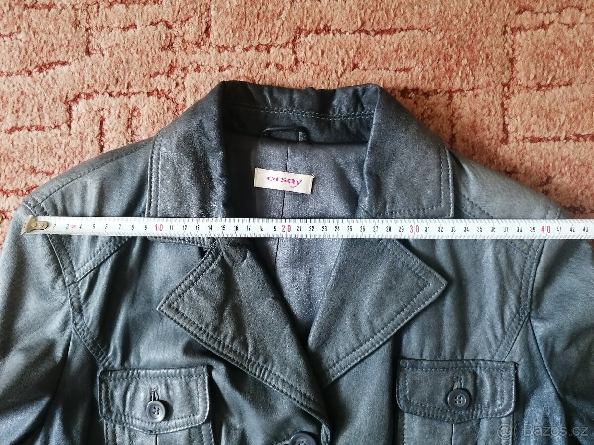 Dámský kožený kabát zn. Orsay - 5