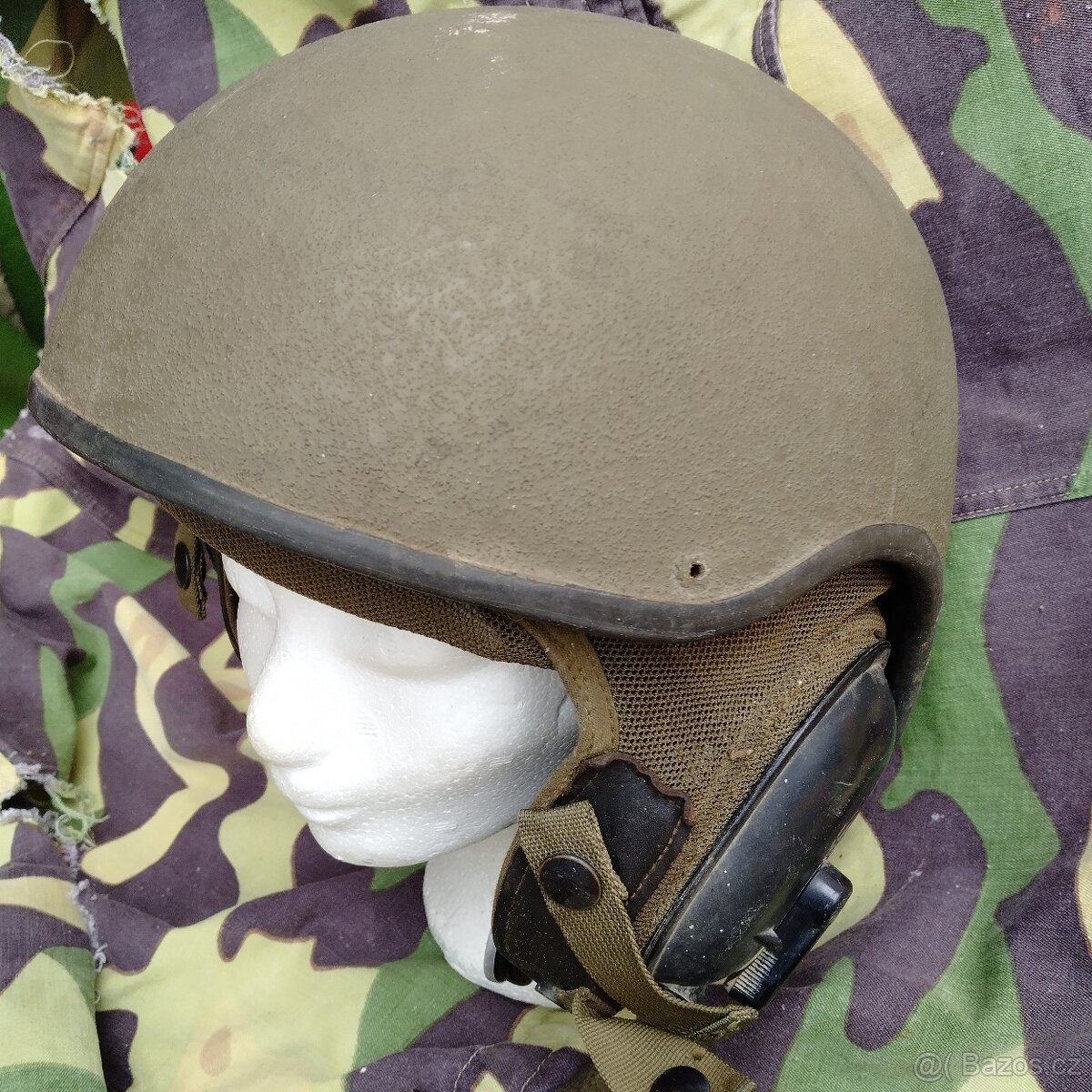 Vojenská US helma přilba do tanku - 5