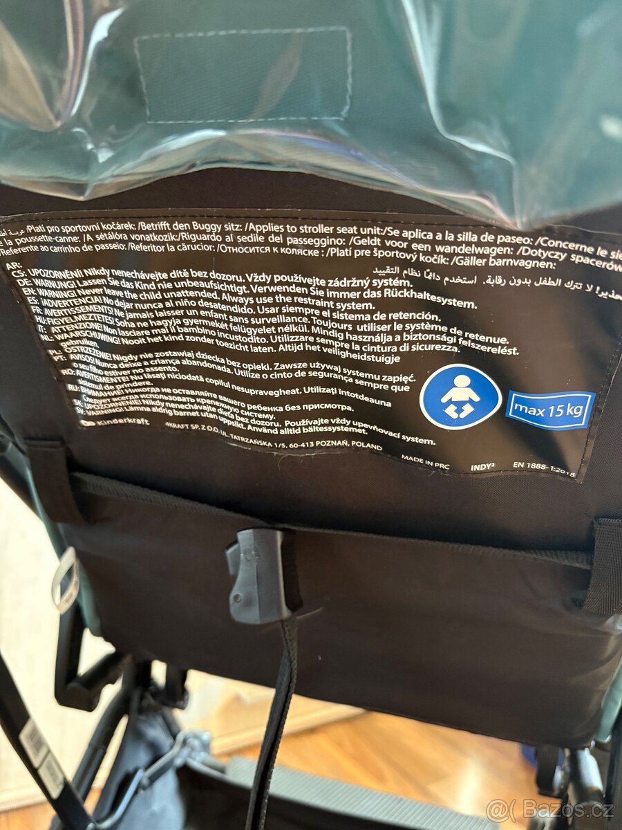 Kočárek Kinderkraft Indy 2 - 5