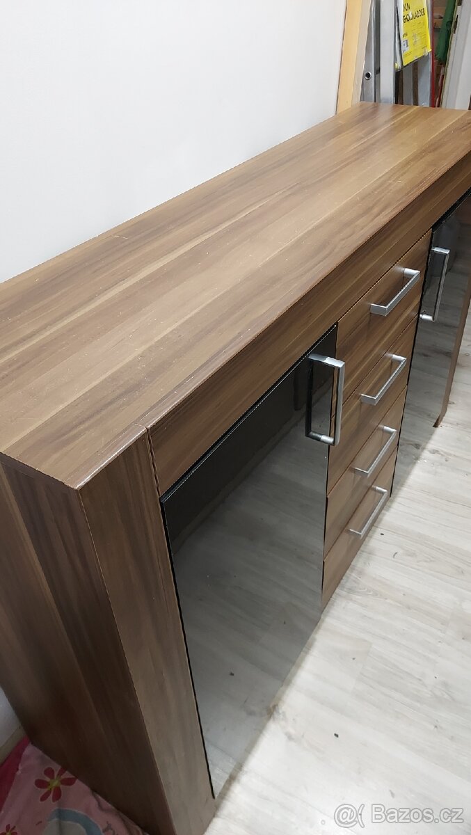 Obyvaci stěna, TV stolek + komoda - 5