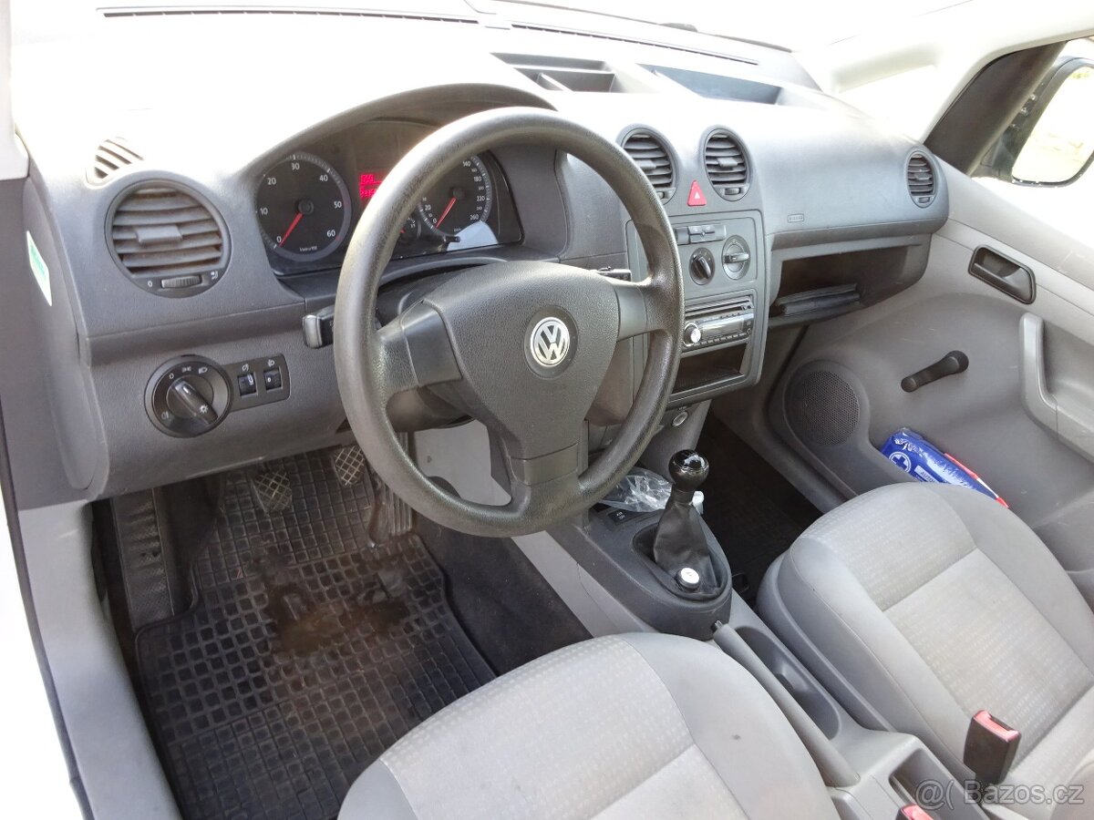 VW Caddy 1.9 TDI r.v.2008 (55 kw) Koupeno v ČR - 5