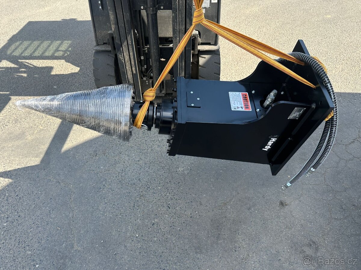 Kuželový štípač pro minibagr 6-12T, kužel 300mm - 5