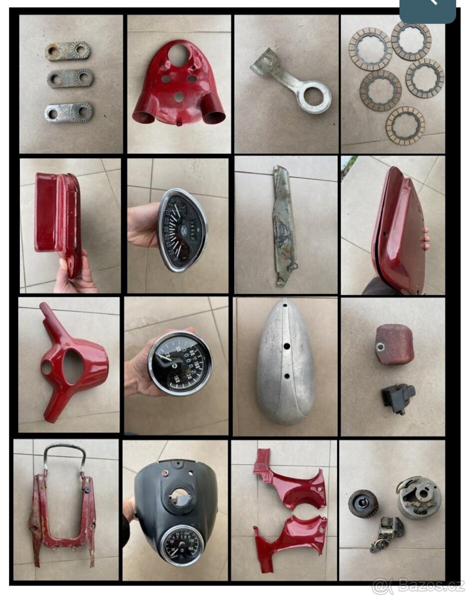 DÍLY JAWA 362 CALIFORNIAN A JAWA 350 PÉRÁK - 5