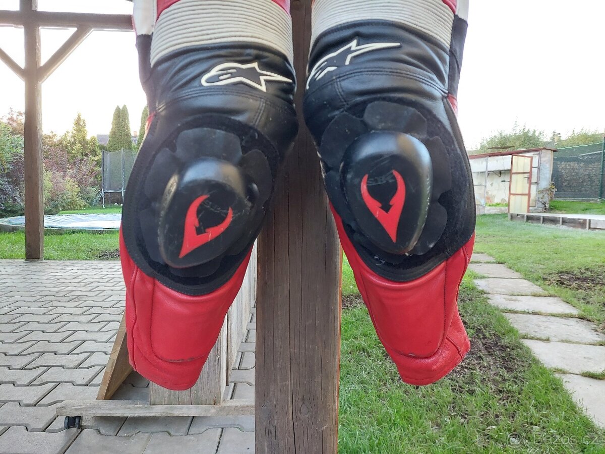 Kožená kombinéza jednodílná 48 alpinestars - 5