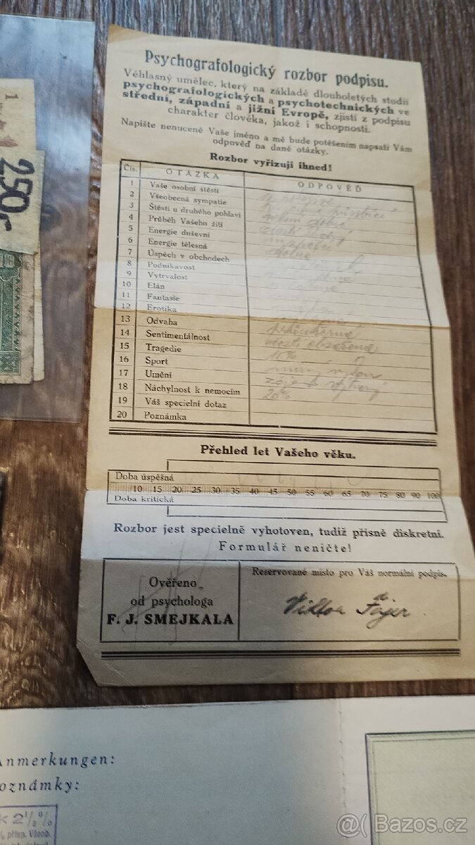 Plaketa, bankovky atd. - 5