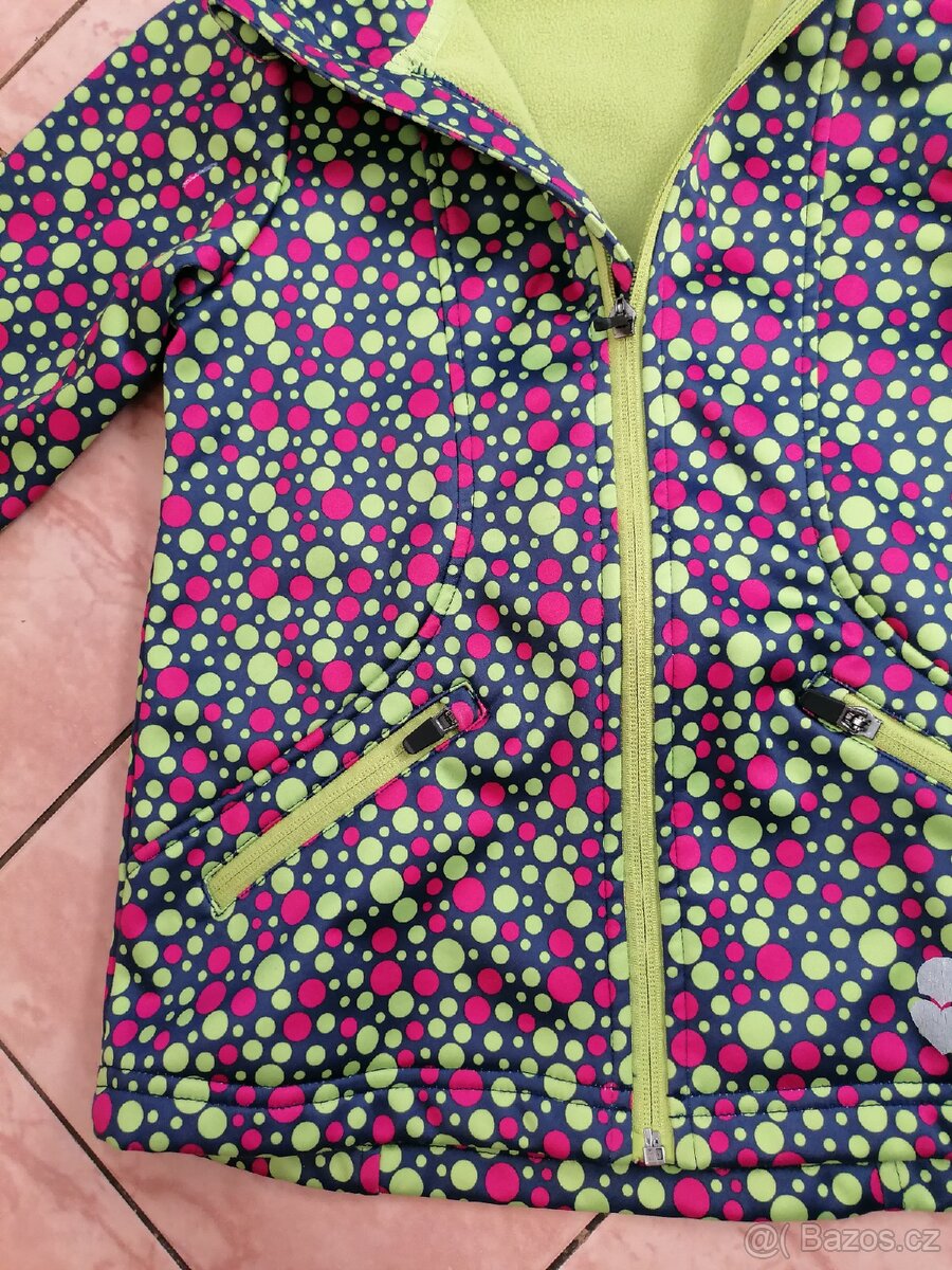 Dívčí, softshellová bunda vel. 122-128 zn. Crivit - 5