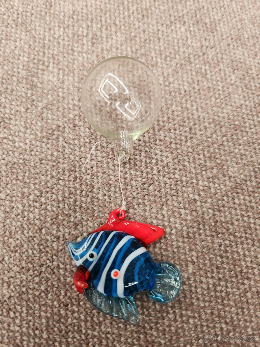 Mix skleněných figurek- mini - 5