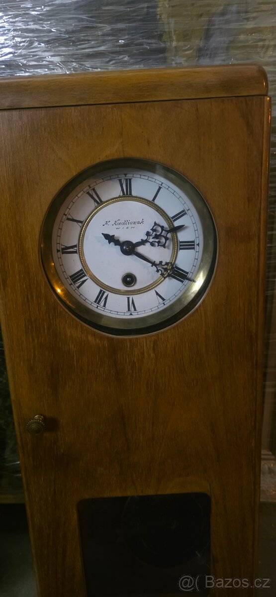 Staré ast deco nástěnné hodiny - 5