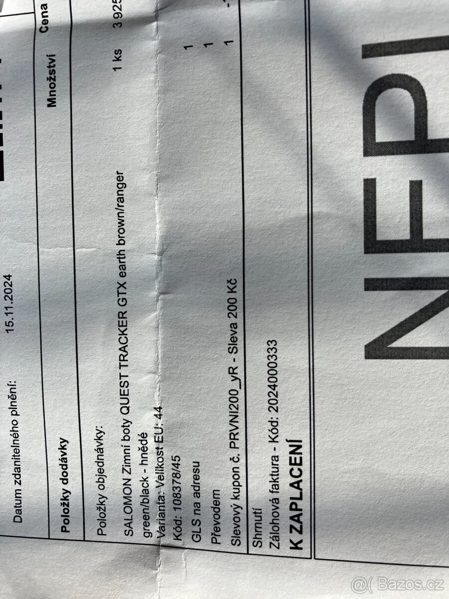 Prodám boty Salomon - 5