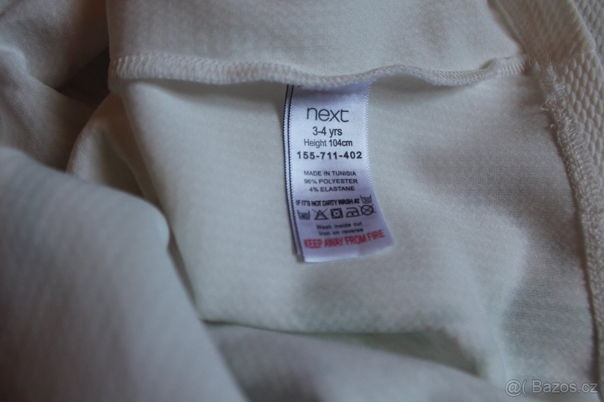 šaty Next - vel. 3-4 roky - 5