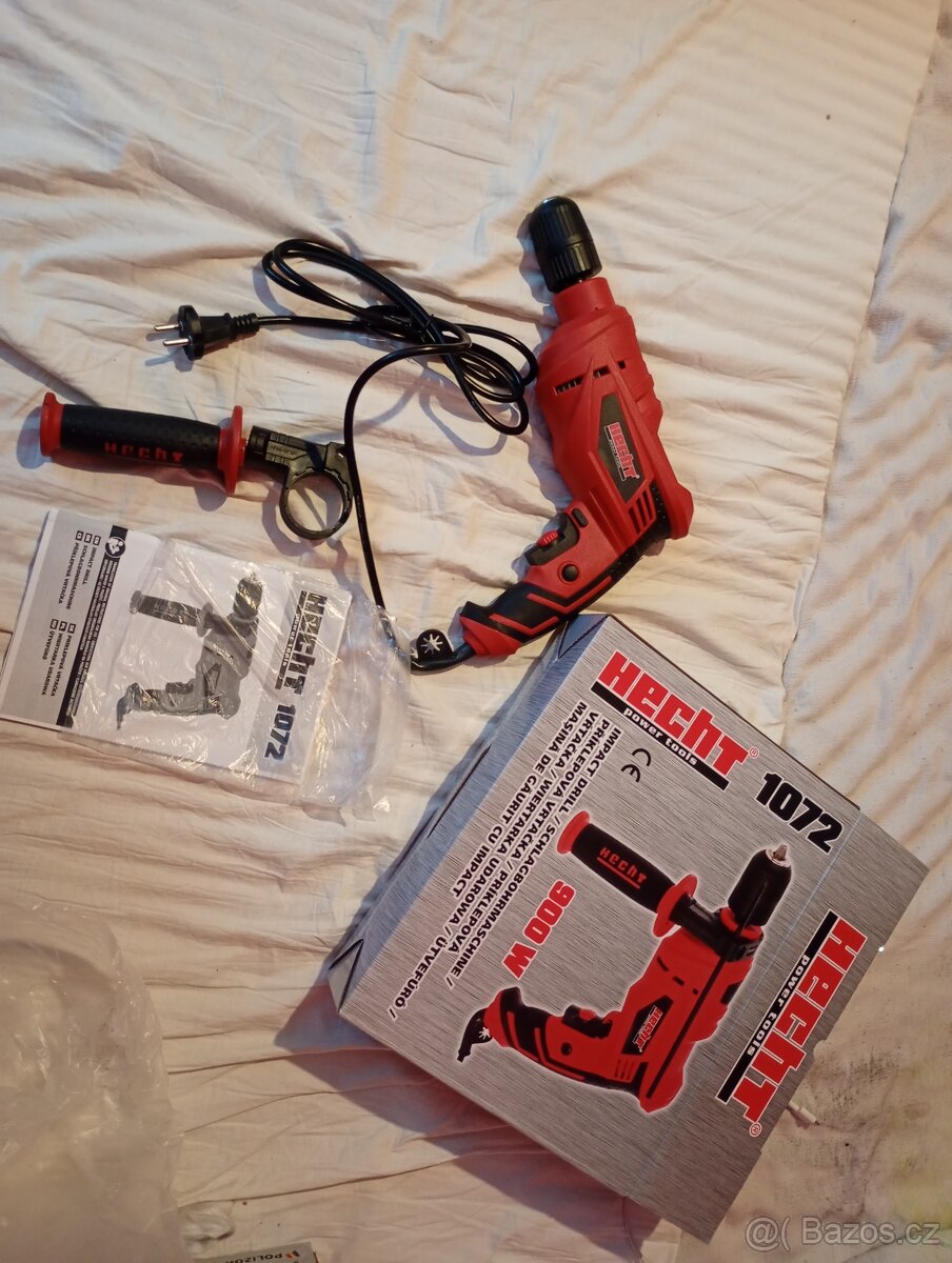 Elektrická vrtačka s příklepem hecht - 5