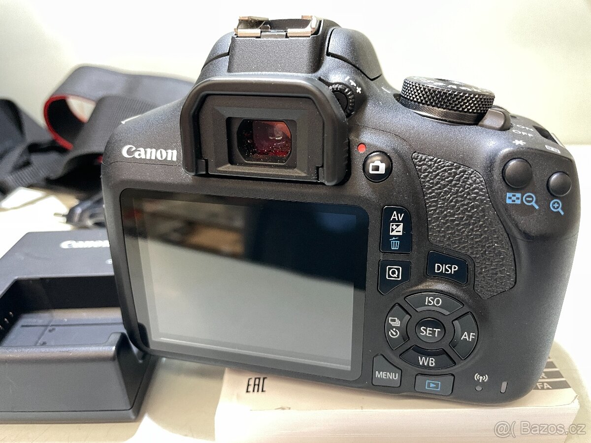 Canon EOS 2000D + 18-55mm + 10-18mm jako nový - 5