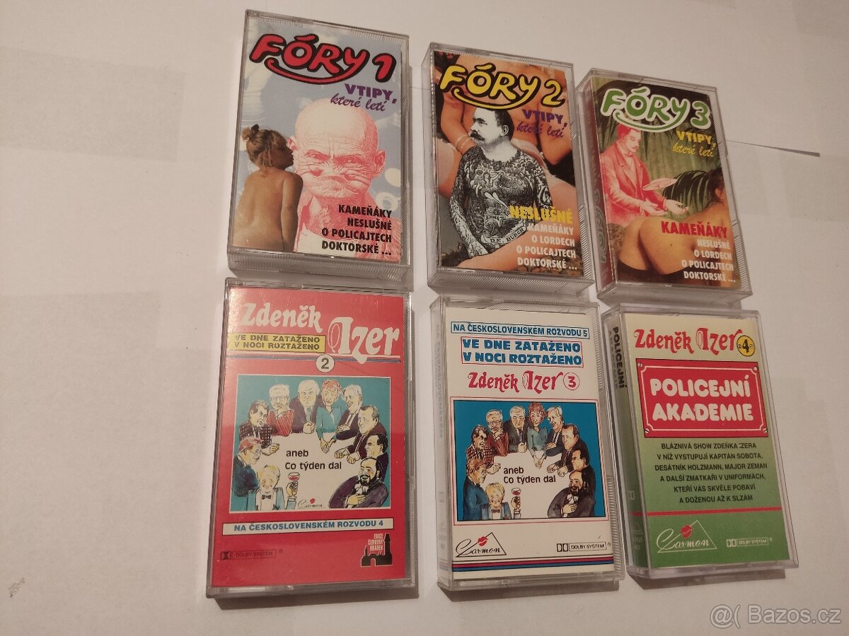 MC kazety – zahraniční i česká hudba - 5