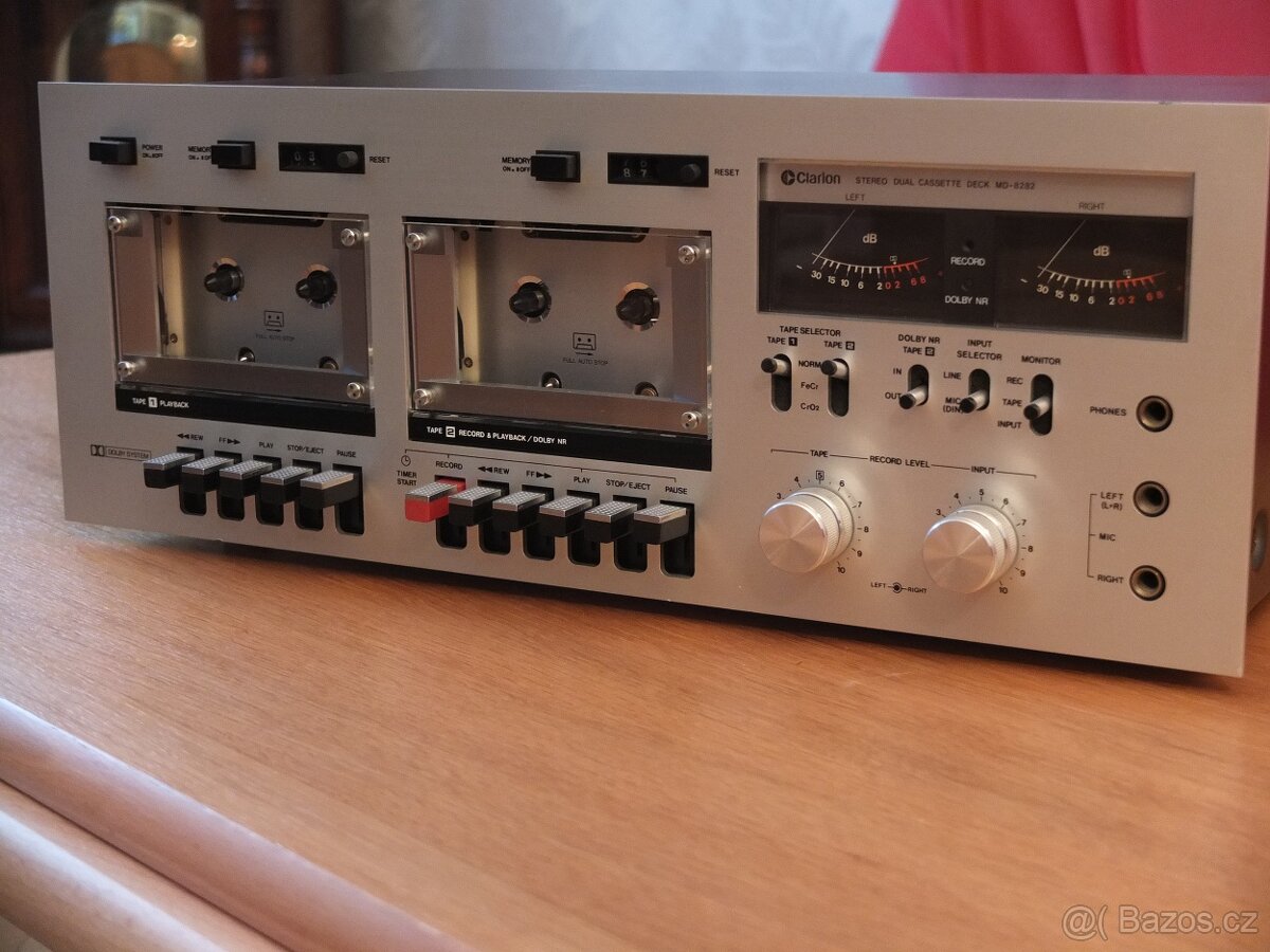 Monster tape deck Clarion MD 8282 Stereo dual - 5