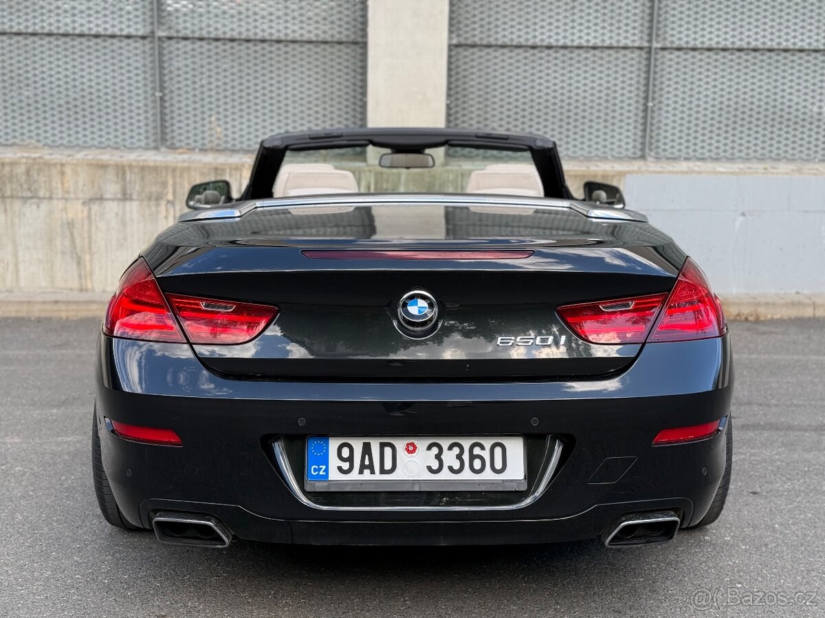 BMW 650i F12 convertible, 4.4 V8 300kw, Navigace, Softclose - 5