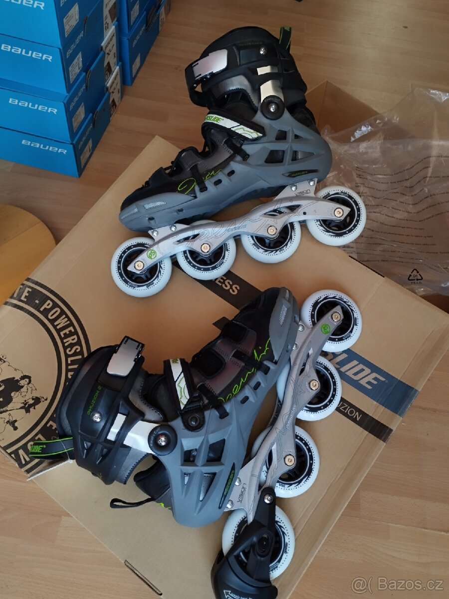 Inline brusle Powerslide vel.43 nové - 5