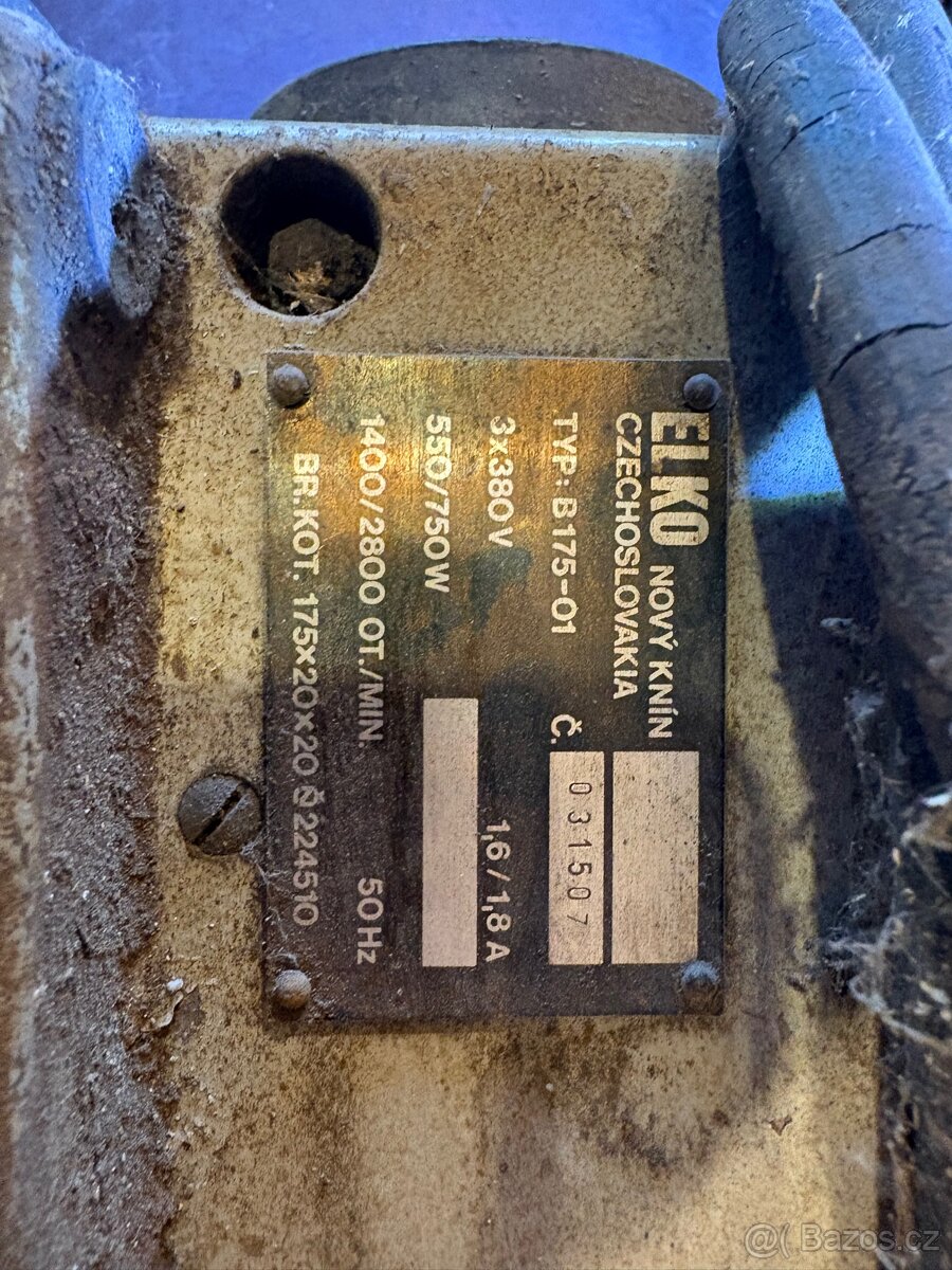 Kotoučová bruska ELKO Typ B175-01 - 5