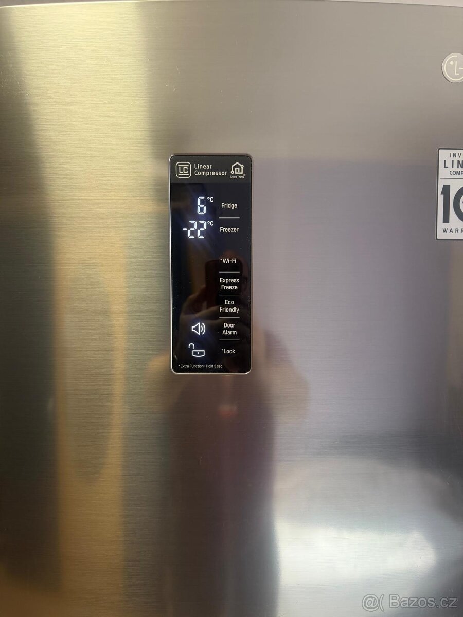 Lednice s mrazákem LG GBB59PZFZP - 5
