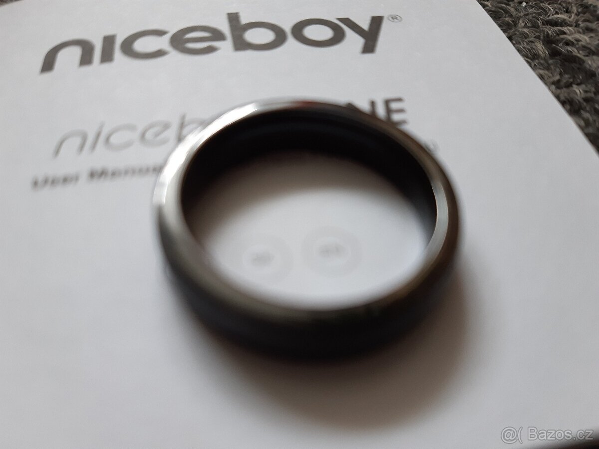 Platební prsten ONE Brushed black S9 - 5