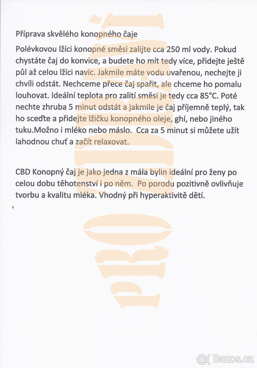 Sušený konopný list(konopný čaj) - 5