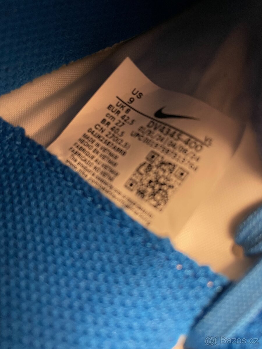 Kopačky Nike modré - nové Velikost 42,5 - 5