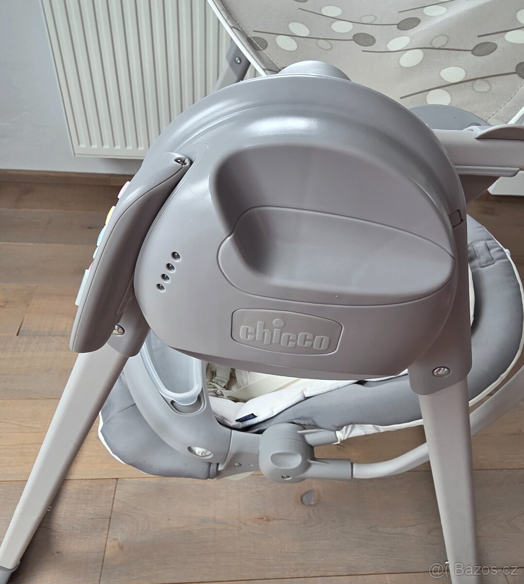 Chicco lehátko/houpačka Polly Swing Up – Silver - 5