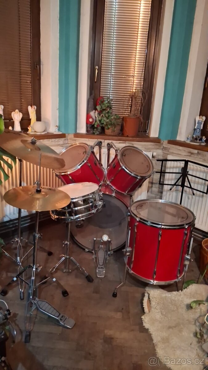 Bicí souprava Pearl Export s činely Paiste 201 - 5