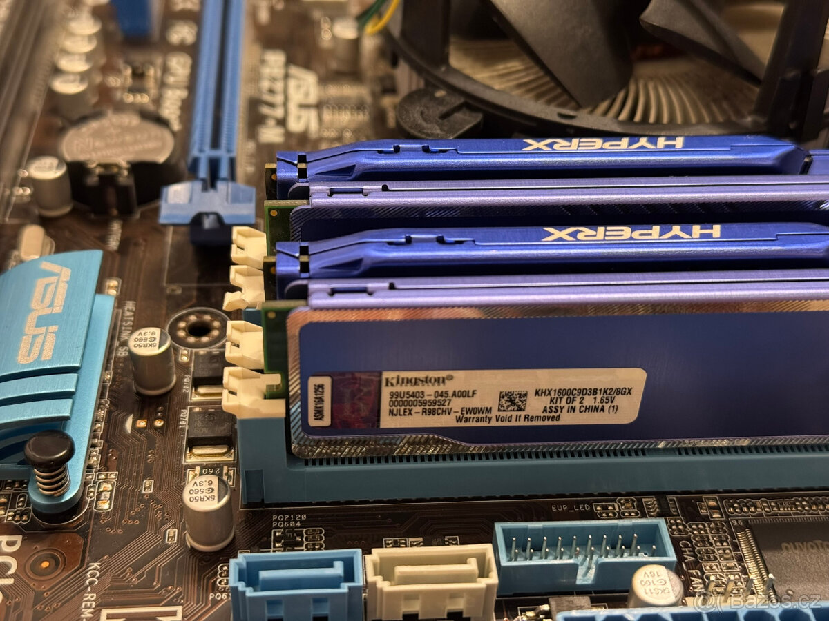 ASUS P8Z77-M + Intel Core i5-3570K + 16 GBKIT DDR3 1600MHz - 5