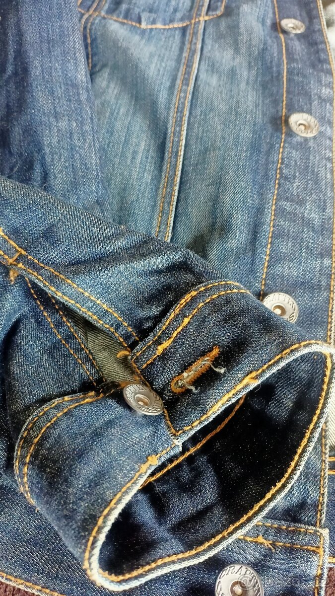 Pánská bunda džínová - 5