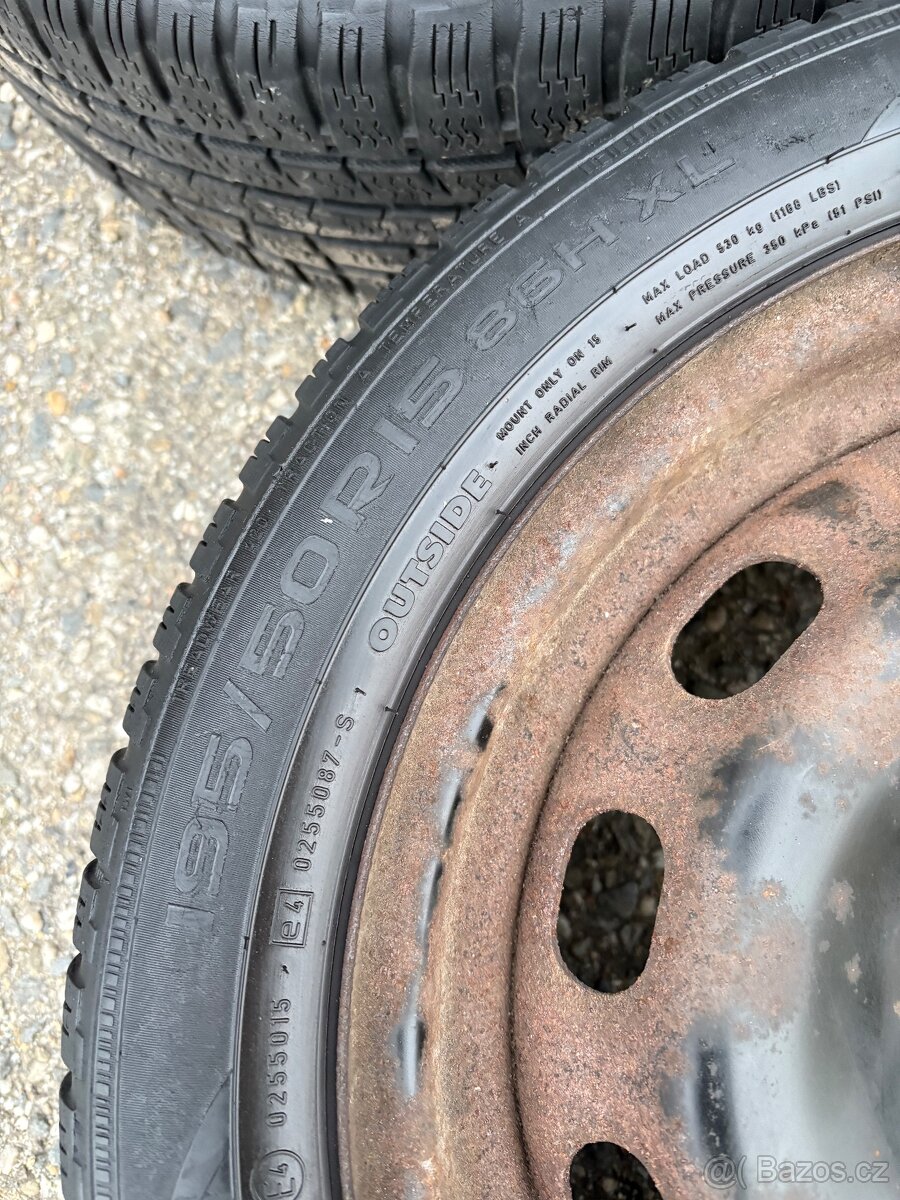 Zimní kola 4x108 r15 Ford - 5