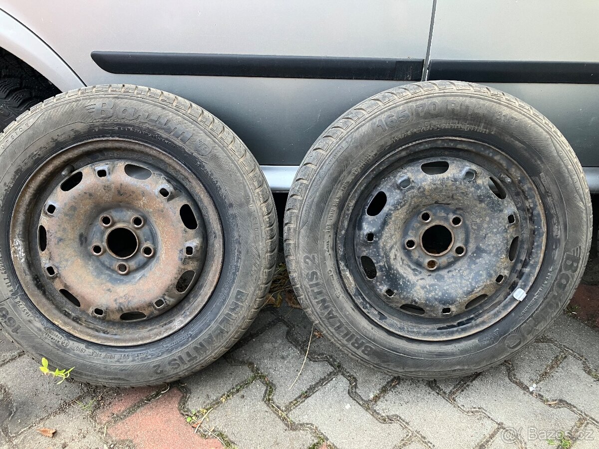 Sada letní pneu 165/70 R14 - 5