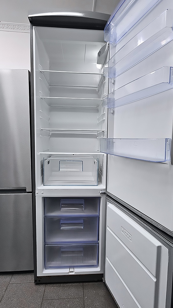 Lednice s mrazákem BEKO, kombinovaná,nerez design - 5