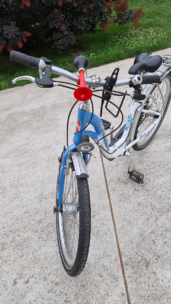 Prodám Dětské KOLO 24'' PUKY MODRÉ a RÚŽOVÉ JAK NOVÉ - 5