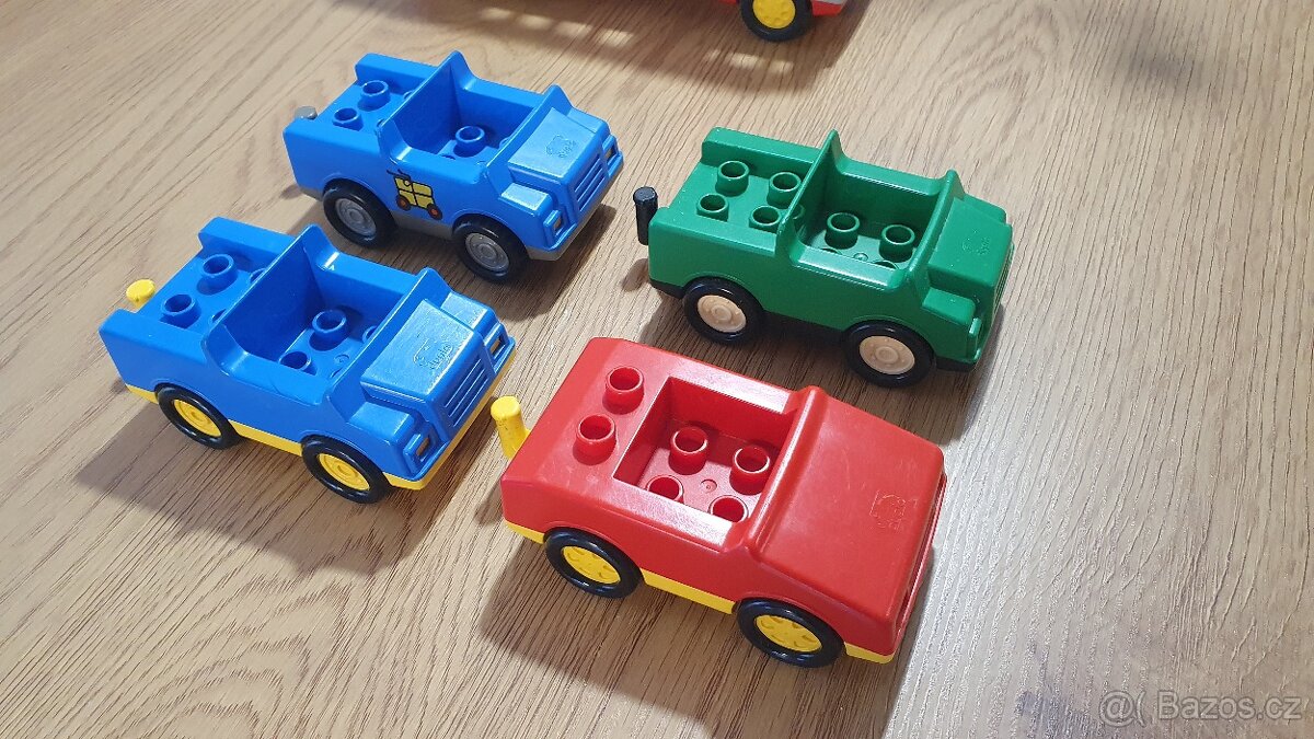 Lego Duplo auta, traktory, hasičské auto - 5