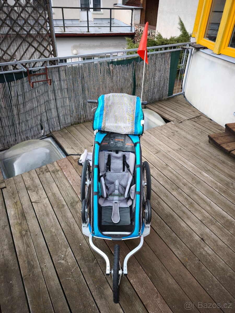 Chariot CX1 kolečka, běžecké kolo, miminkovník, příj kola - 5