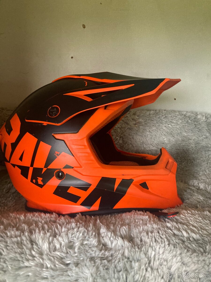 Motocross mx helma Raven - 5